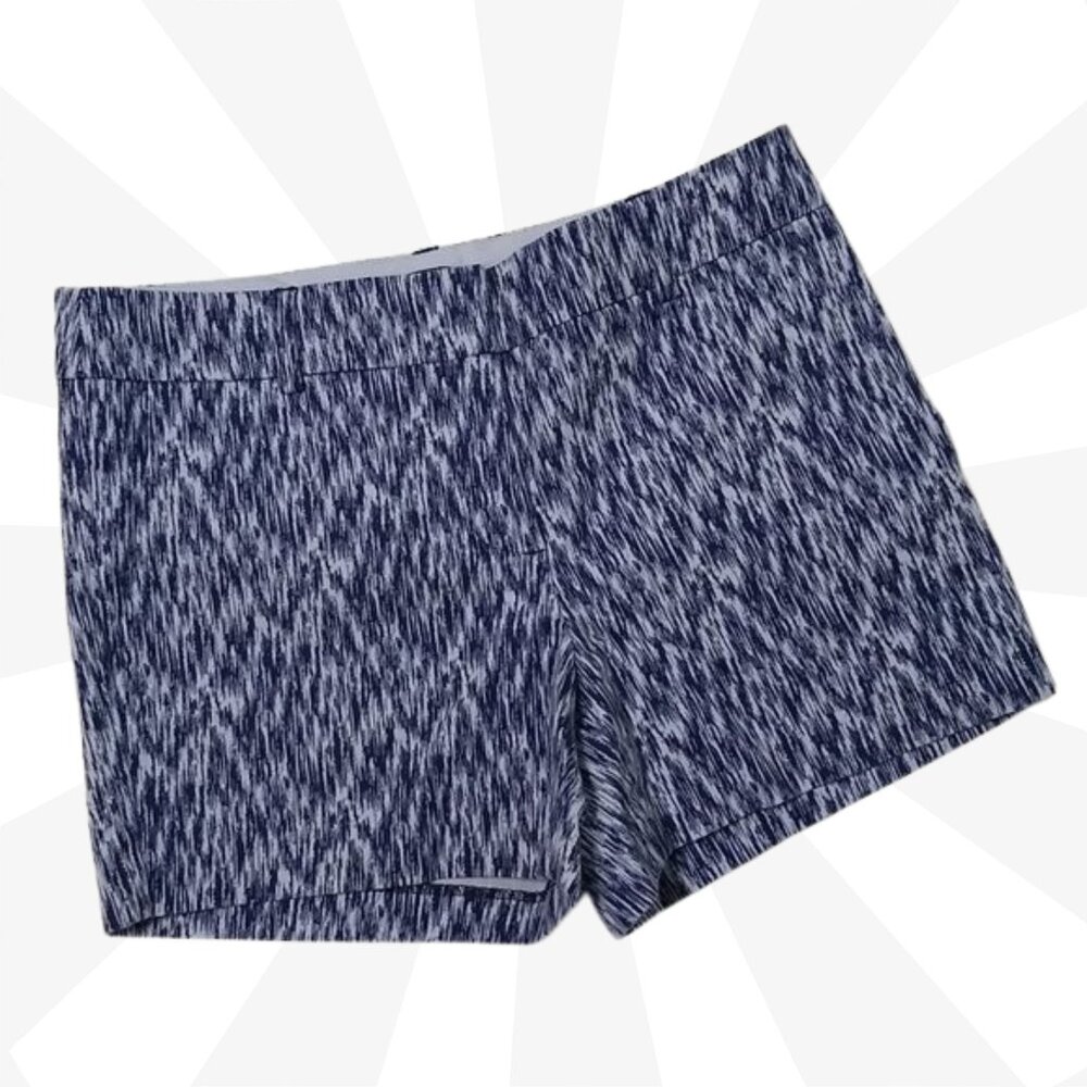 Willi Smith Blue Chino Shorts Sizes 2 Casual Slash Pockets Mid Rise